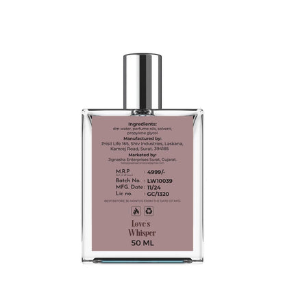 Love's Whisper Eau De Perfum 50 ML Pack of 1