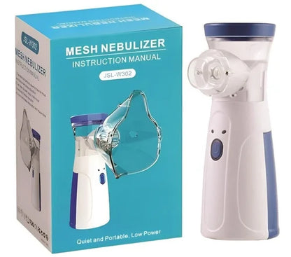 IMPORTED Portable Mesh Nebulizer No Noise, High Nebulization Rate, Personal Inhalers for Breathing Problems